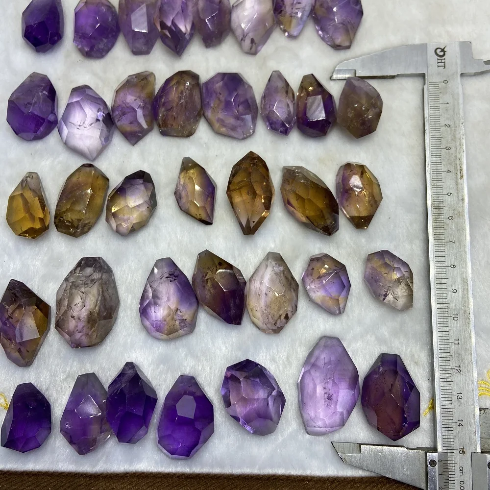 

High Quality Natural Yellow Amethyst Stone Pendant Reiki Chakra Irregular shape Necklaces Jewelry