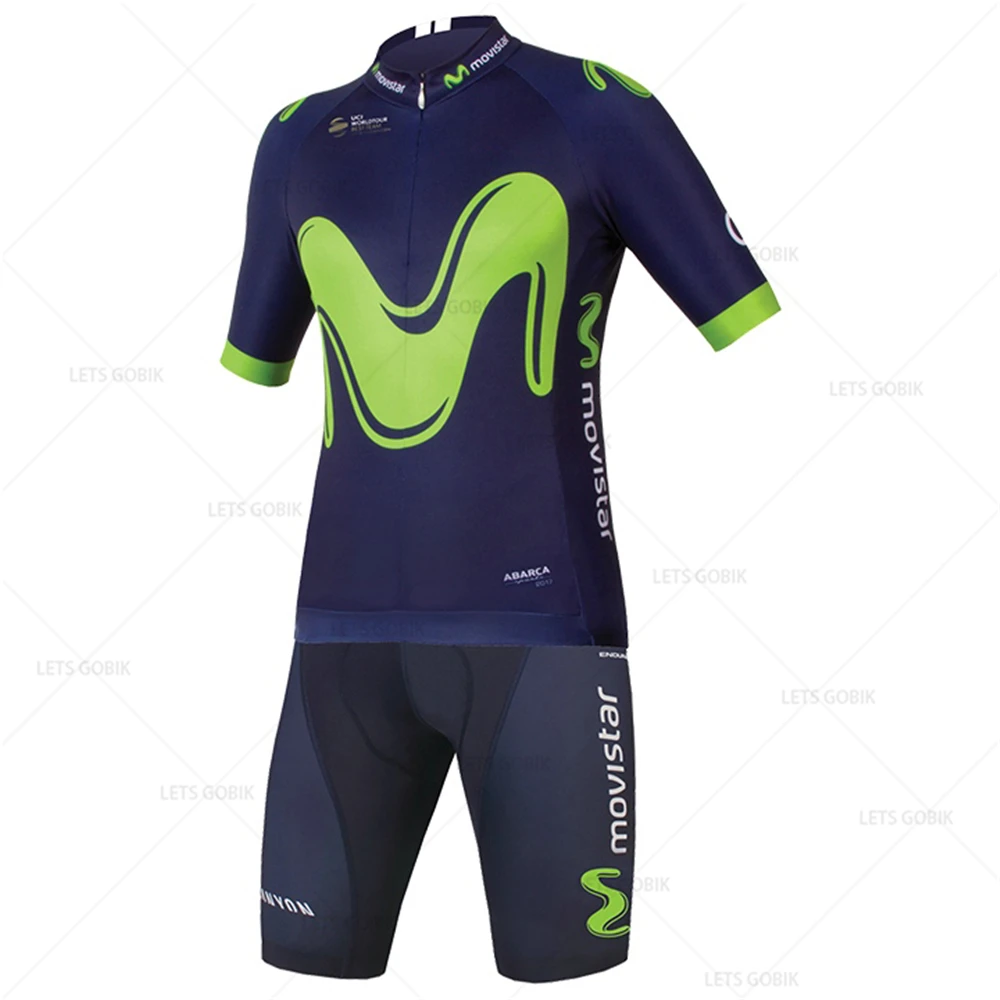 MOVISTAR TEAM, чемпион, набор Джерси для велоспорта(2 шт.), летний короткий рукав, Ropa Ciclismo Hombre, одежда для велоспорта, велосипедная форма