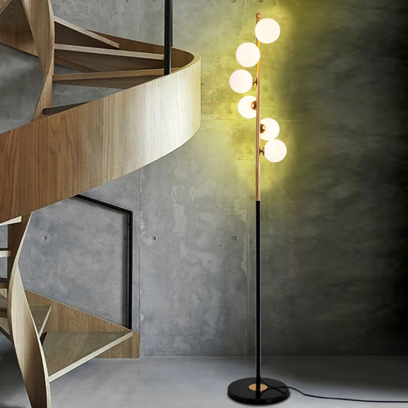 

TT Nordic Ground Bean Floor Lamp Bedroom Ins Girl Living Room Design Sense Creative and Cozy Modern Minimalist