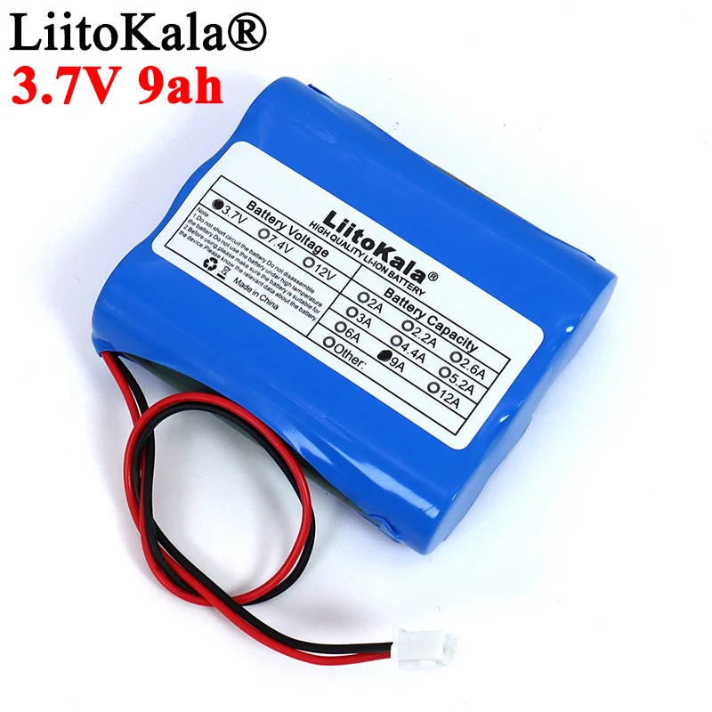 3.7V 18650 Lithium Battery Pack 1S2600mAh 5200mAh Fishing LED Light Bluetooth Speaker 4.2V Emergency DIY batteries+ Protection