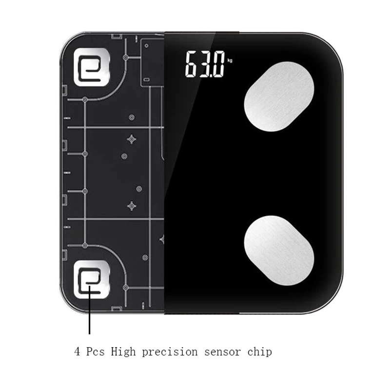 Умные весы для тела с Bluetooth цифровые беспроводные ванной анализатор состава