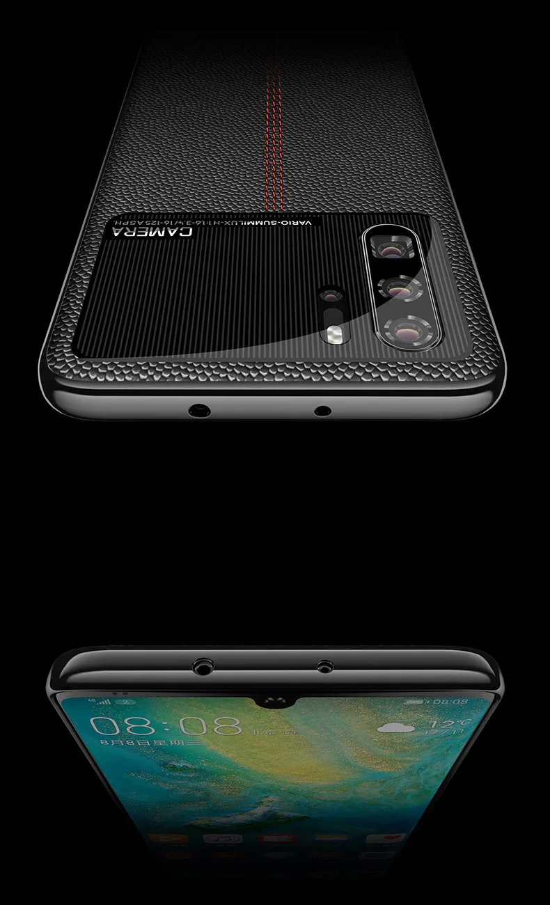Чехол из натуральной кожи с покрытием для huawei P30 PRO P30PRO, чехол для бизнеса, первый слой из натуральной воловьей кожи, чехол