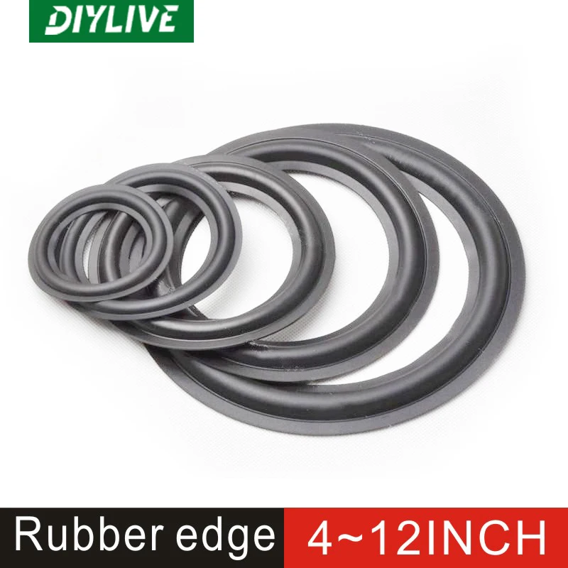 DIYLIVE 3 5-дюймовое резиновое оберточное складное кольцо сабвуфер ремонтные