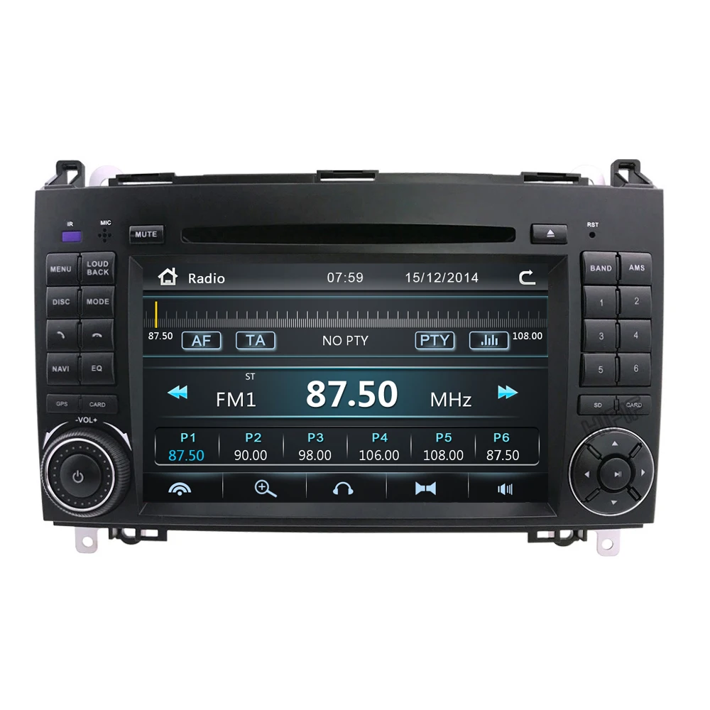 Сенсорный емкостный экран автомобильный DVD GPS для Mercedes/Benz A B Class W245 W169 Viano Vito Sprinter B160