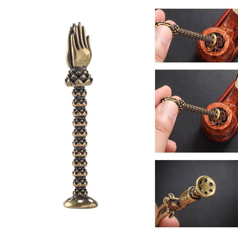 1 шт. латунный пресс для сигарет в стиле ретро | Дом и сад