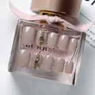 24 шт.набор светильник искусственные ногти с клеем для девочек