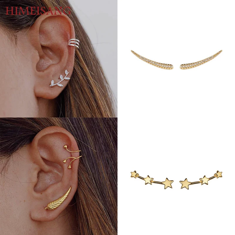 

HIMEISANG элегантные серьги с кубическим цирконием для помолвки с золотым и серебряным покрытием для женщин Свадебные модные ювелирные изделия...