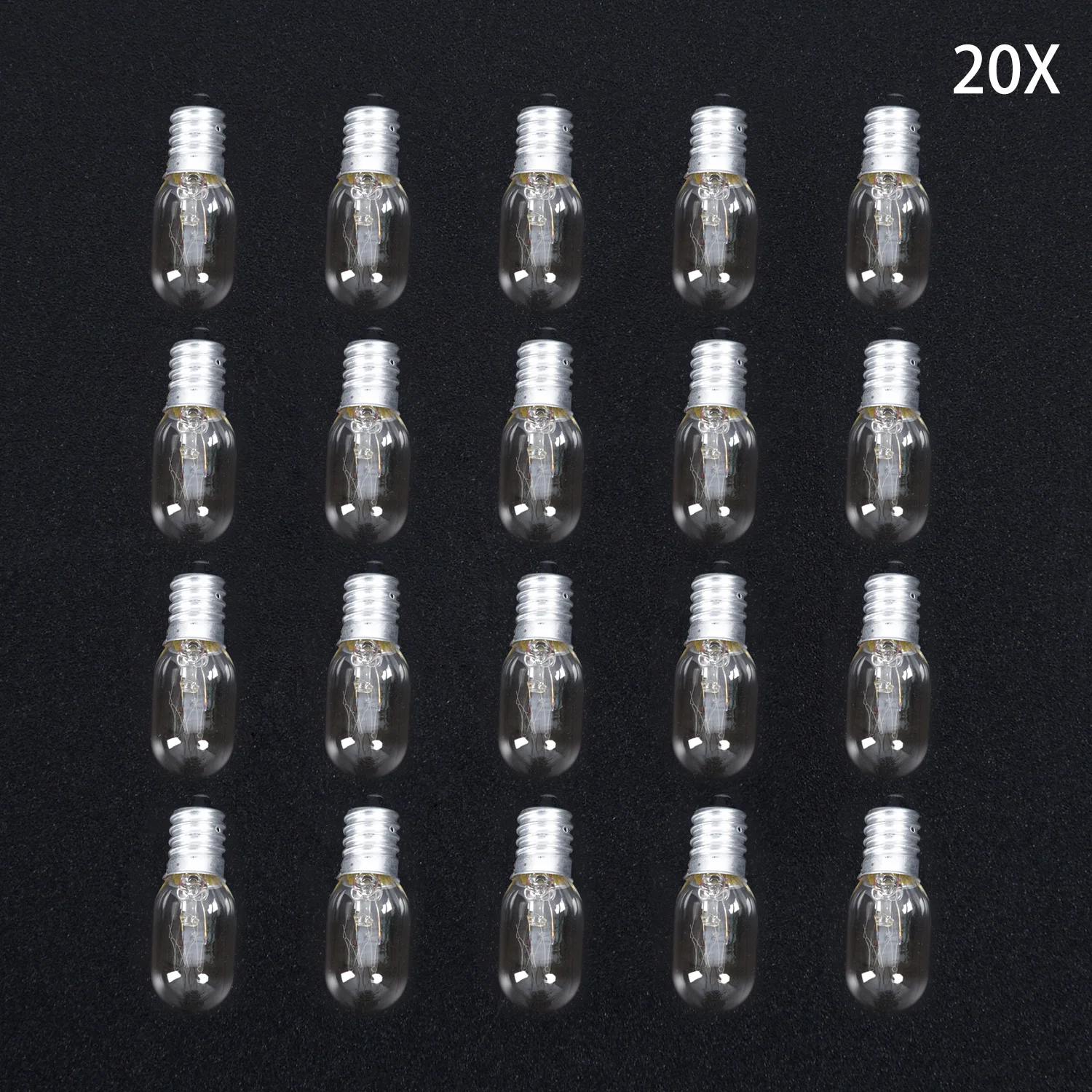 Lámparas de sal E14 cálidas, 15W, globo, bombillas de refrigerador, accesorios de repuesto, CA 220V ~ 240V, 20 Uds.