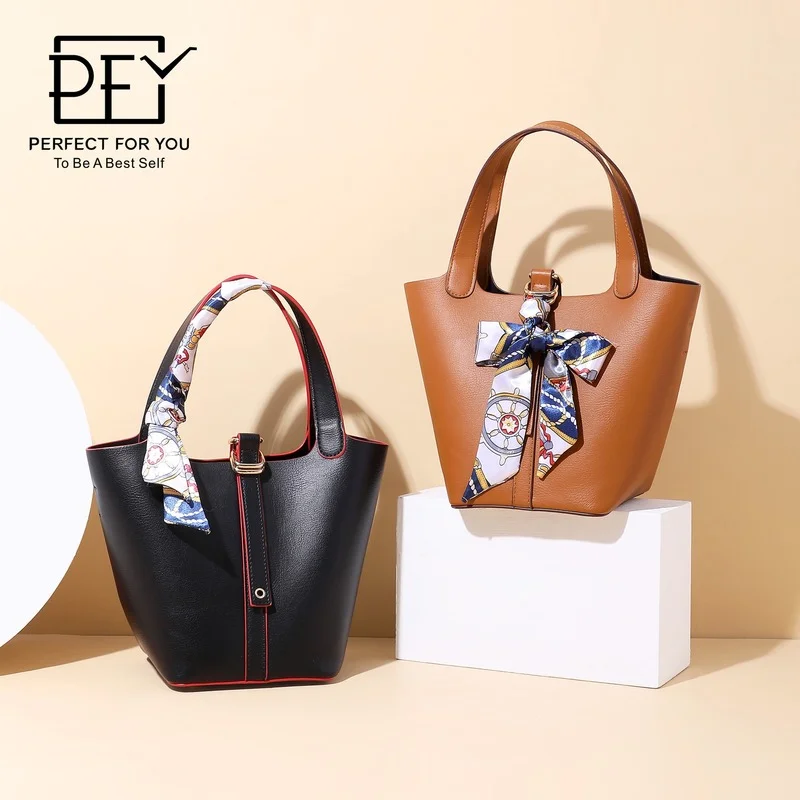 

Женская сумка-мешок, мягкий кожаный шелковый шарф, модная сумка с рисунком для матери, женская сумочка