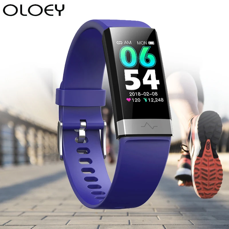 

Новый смарт-браслет V19 ECG + PPG, Мониторинг Артериального Давления, сна, Bluetooth, фитнес-трекер, большой экран, умные часы
