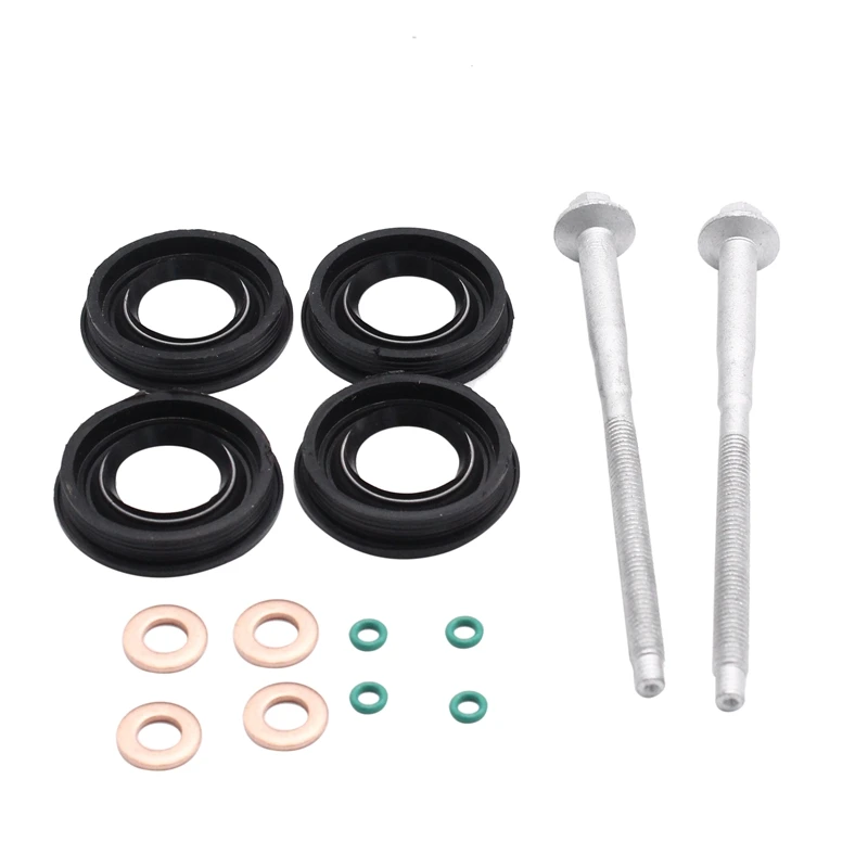 Автомобильное уплотнение топливной форсунки + шайба уплотнительное кольцо