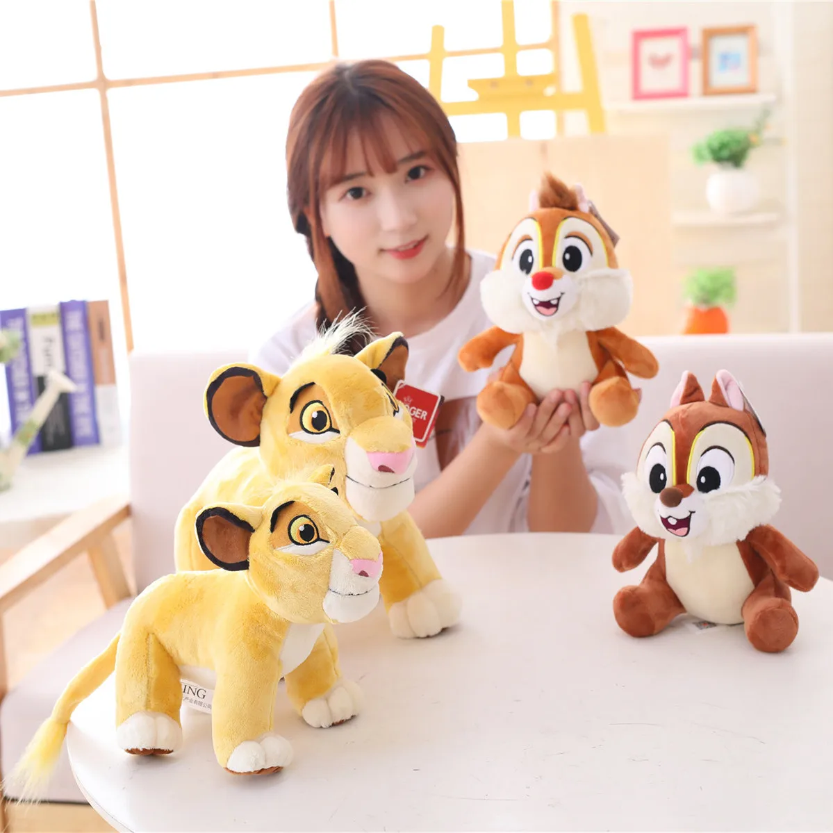 Милый Simba Король Лев Плюшевые игрушки Kawaii мышь аниме фильм Мягкие чучело куклы игрушки для детей девочка подарок на день рождения