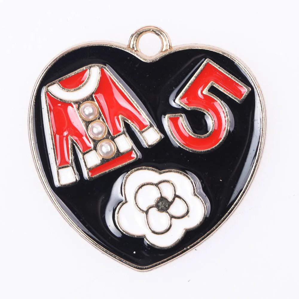 1 Pcs Metal Croc Shoes Charms Pink Women Bags Decoration Black Formal Hat Lady Bracelet Accessories Perfume Bottle Girl Gidt