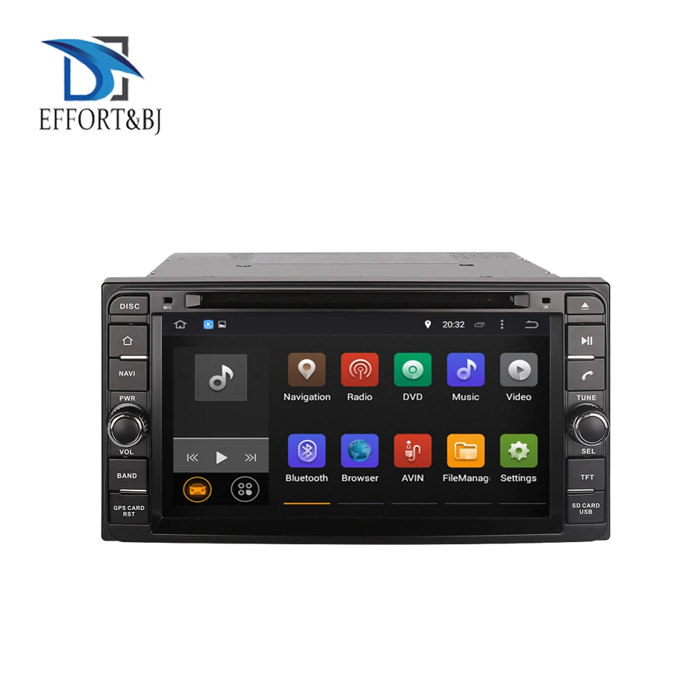 Автомобильный DVD плеер на Android 9 0 2 DIN Восьмиядерный для TOYOTA FJ CRUISER RAV4 ALPHARD PREVIA GL CAMRY