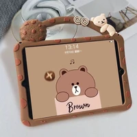 kawaii kids case for ipad 7th generation case cute for ipad 10 2 2019 silicone cover for ipad mini 5 air 4 2 pro 11 10 5 2021
