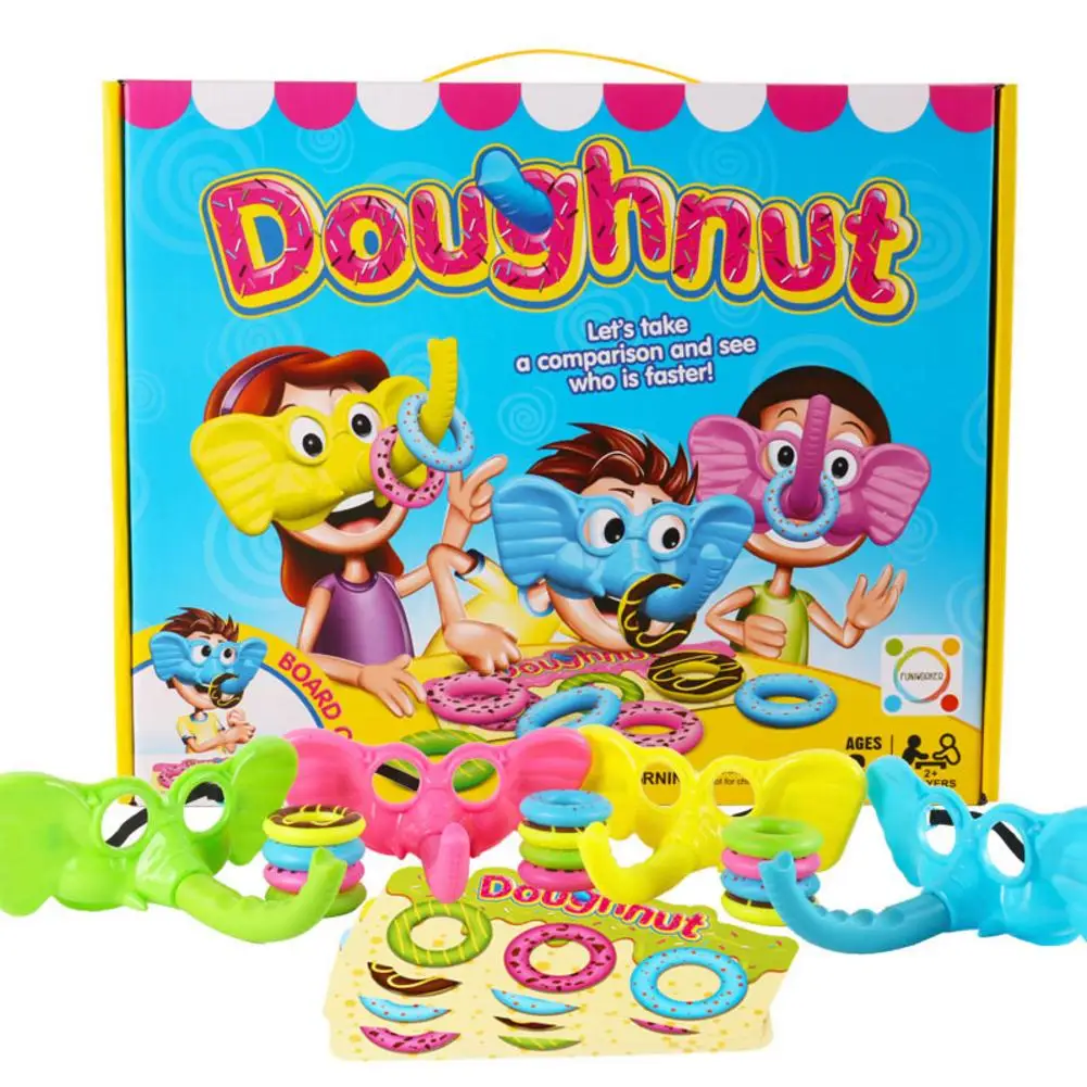 

Hot Elephant Table Games Doh Nutters Game Puzzle Games For Children Above 3 Years Old Puzzle Competitive Table Game