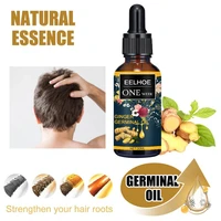 30ml useful hair thinning treatment ginger essential oil accessory ginger germinal oil hair smoothing for girl
