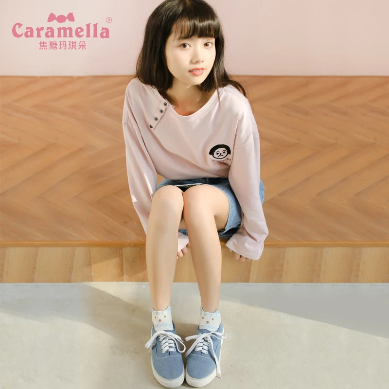 Носки женские из хлопка 4 пары/Лот весна-лето | Женская одежда