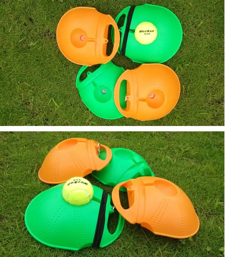 Tennis Supplies Balls Back Base Training Aids Ball Trainer Self-study Baseboard Player Practice Tool Supply | Спорт и развлечения