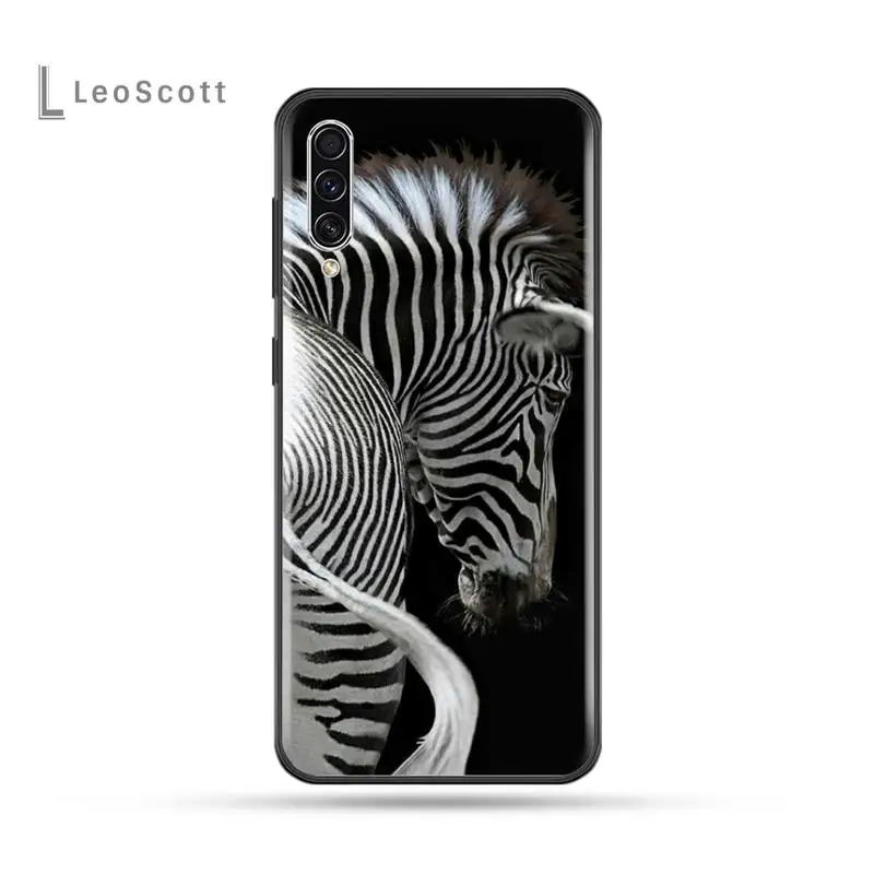 

Animal Zebra Giraffe Print Phone Cases For Samsung Galaxy M10 20 30 A 40 50 70 71 6S A2 A6 A9 2018 J7 CORE PLUS STAR S10 5G C8