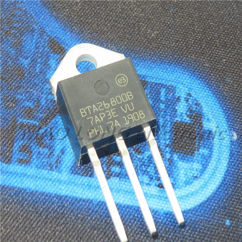 5 шт./лот Новый BTA26-800B BTA26800B TO-3P 800V 25A Triac