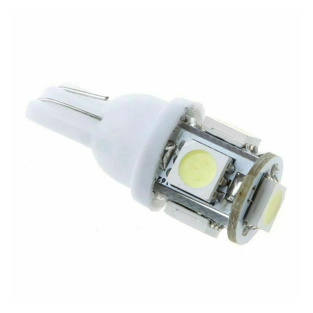 

3pcs/30pcs 5050 Wedge Light Bulb T10 White LED 5050 5-SMD LED Light Bulbs W5W 194 168 2825 158 192 12V