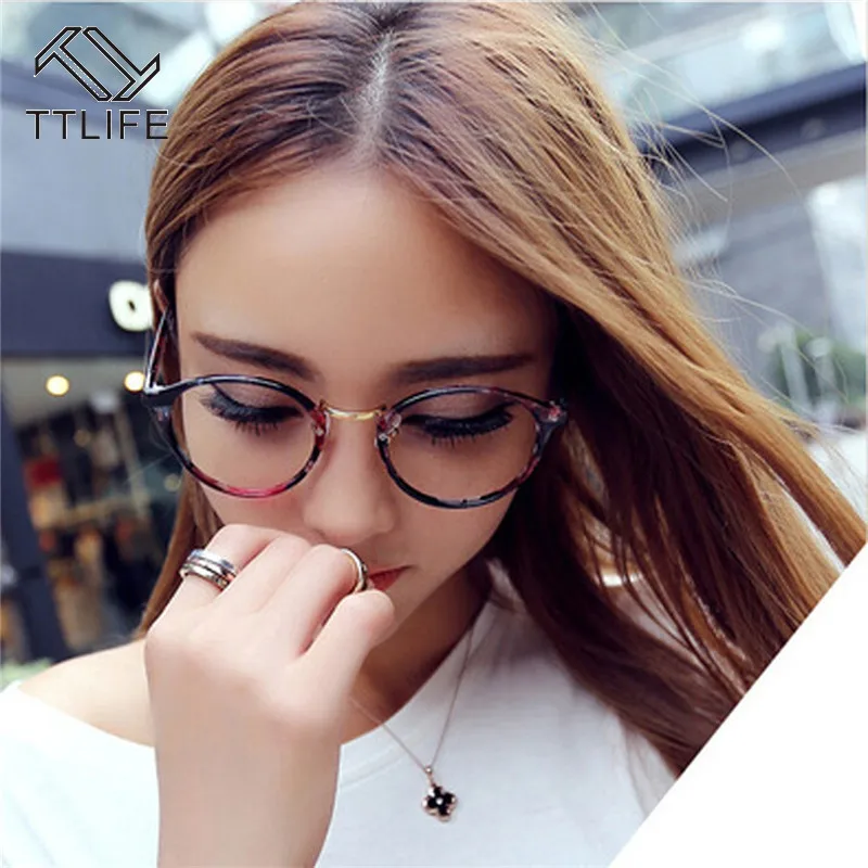 TTLIFE компьютерные очки анти светильник Ретро стиль круглая оправа простые