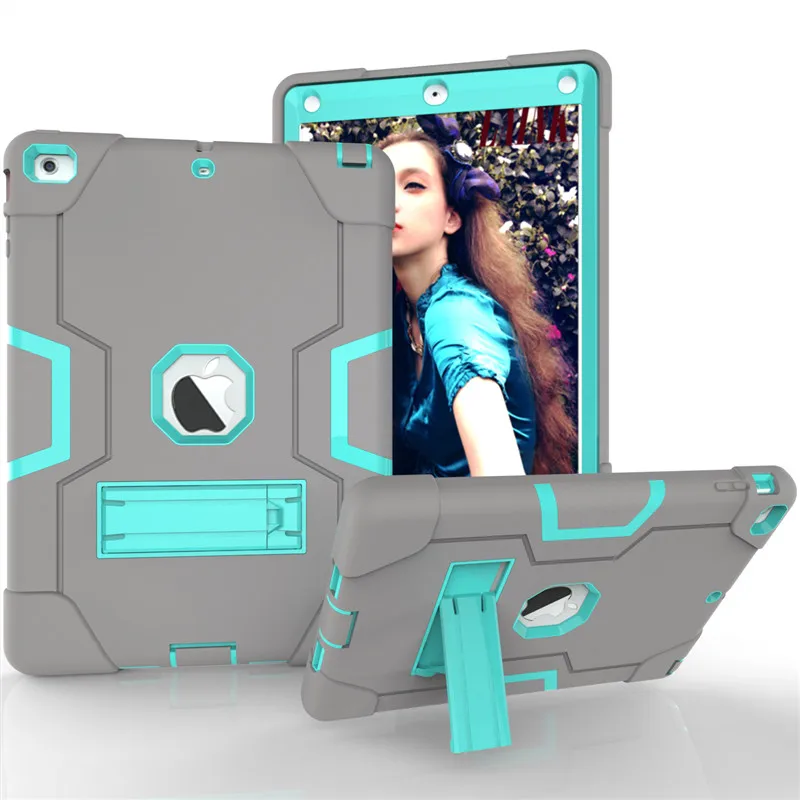 Защитный чехол для IPad Air 1 2013 дети Безопасный сверхмощный силиконовый Жесткий чехол для IPad Air 1 модель A1475 A1476 A1474 2013 9,7 чехол