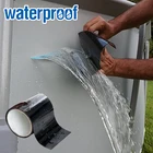 10-50 см черная водонепроницаемая лента с высокой вязкостью, мягкий клей, уплотнение, ремонт, самовосстанавливающийся Теплопроводящий провод для водопроводной трубы, бытовой