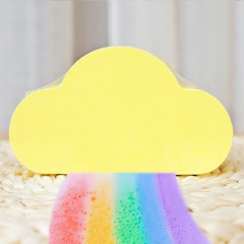 Соль для ванны Радужный мыльный шар уход за кожей ручной работы бомба пузырь