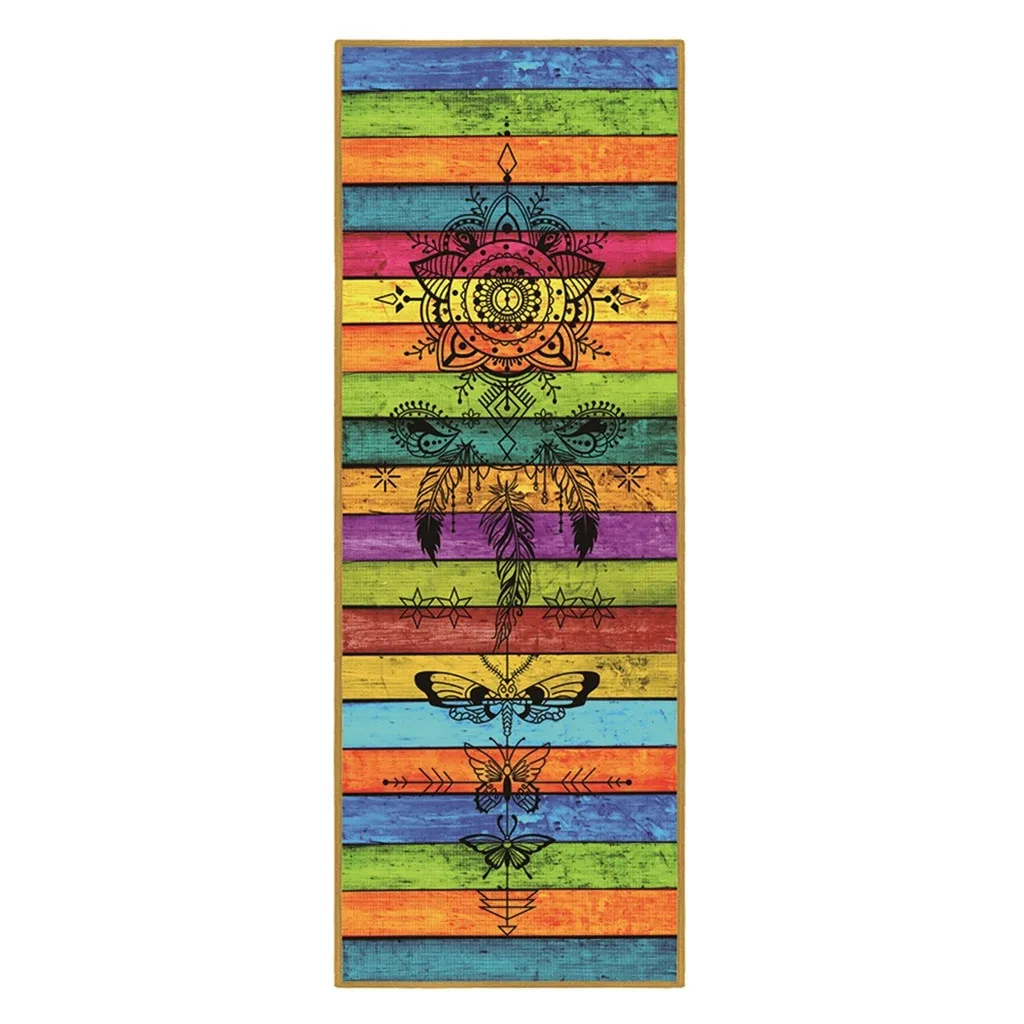 Йога одеяло пляжное полотенце шарф Покрывало Скатерть нескользящий толстый