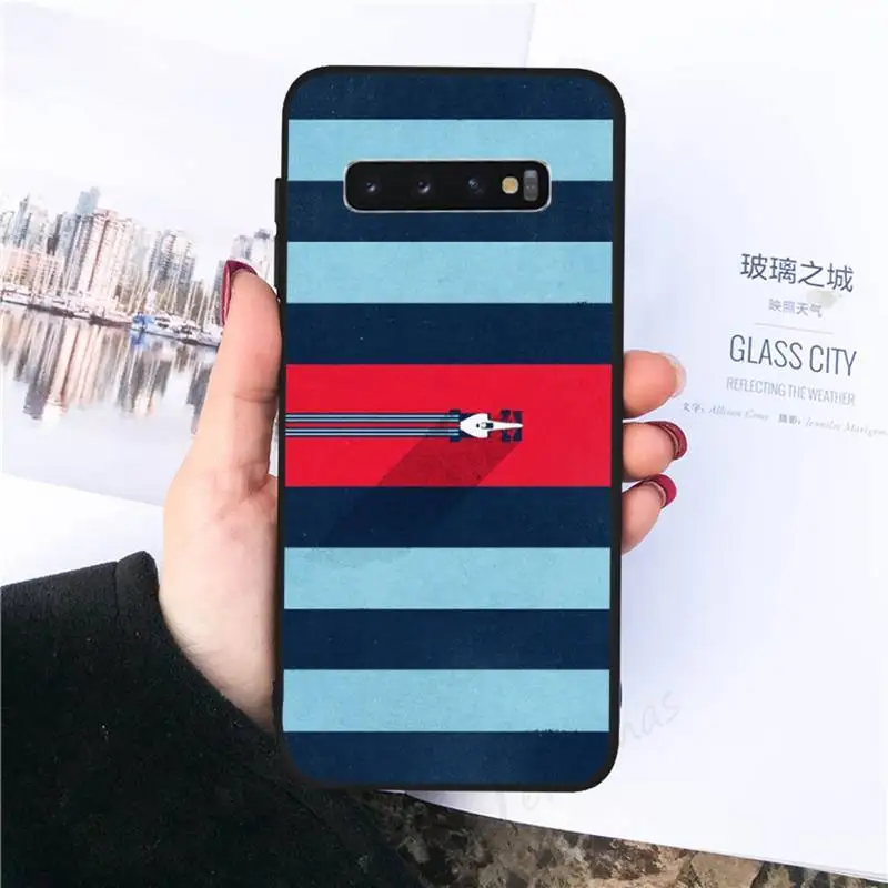 

car-Martini Racing Phone Case For Samsung galaxy S 8 9 10 20 21 30 A 30 50 51 70 note 10 plus Ultra 5g