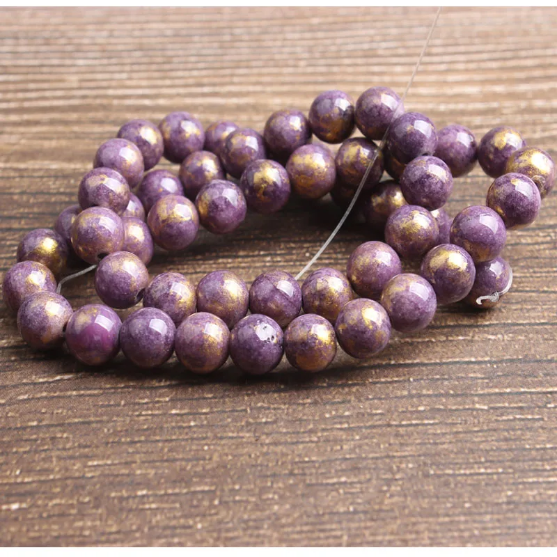 LanLi модные натуральные ювелирные изделия modena золотой цвет Нефритовый камень