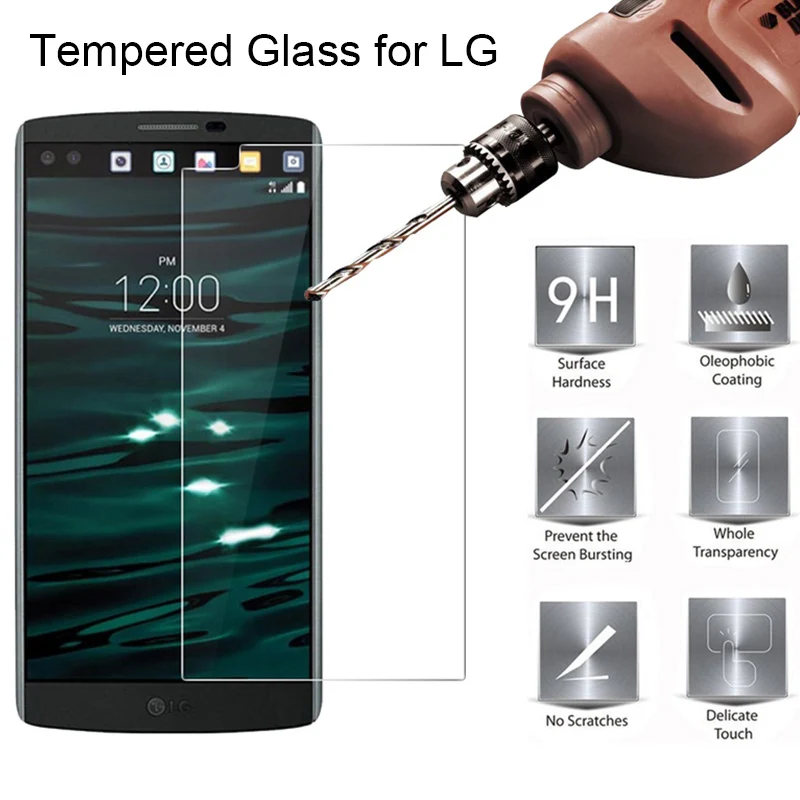 Закаленная пленка прозрачная Защита экрана для LG G4 Beat Mini Stylus G5 SE закаленное