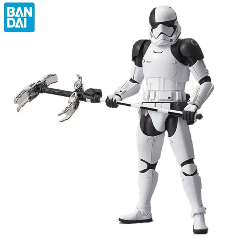 

BANDAI Star Wars First Order Stormtroops Executioner Imperial Army Empire Elite Soldier Mandalorian Assembly Models Kids Toys