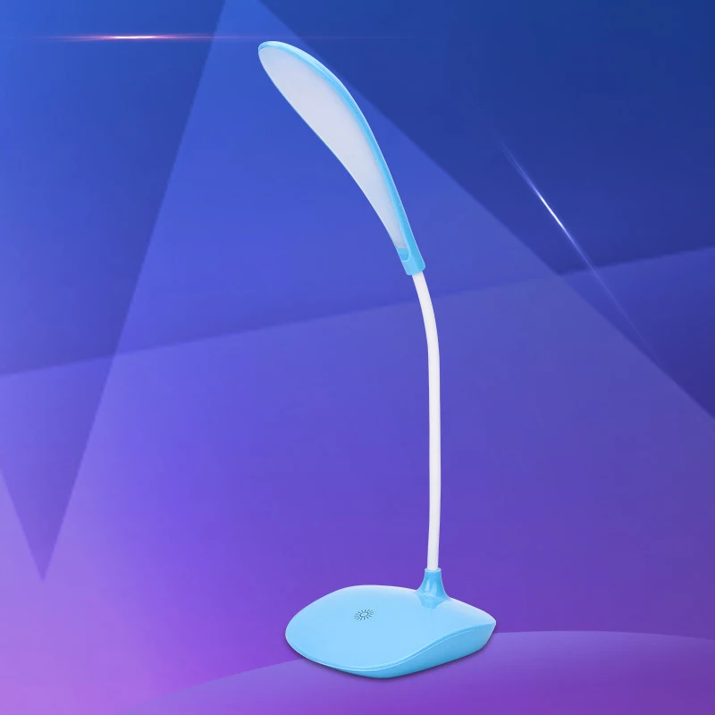 

Table lamp learning eye protection folding LED touch three-speed rechargeable lithium battery simple reading book night light