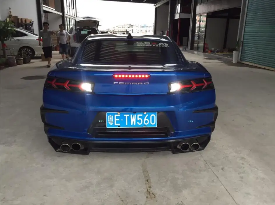 Год задний фонарь для Chevrolet Camaro задние фары автомобильные аксессуары светодиодный DRL Taillamp Для Camaro противотуманные фары