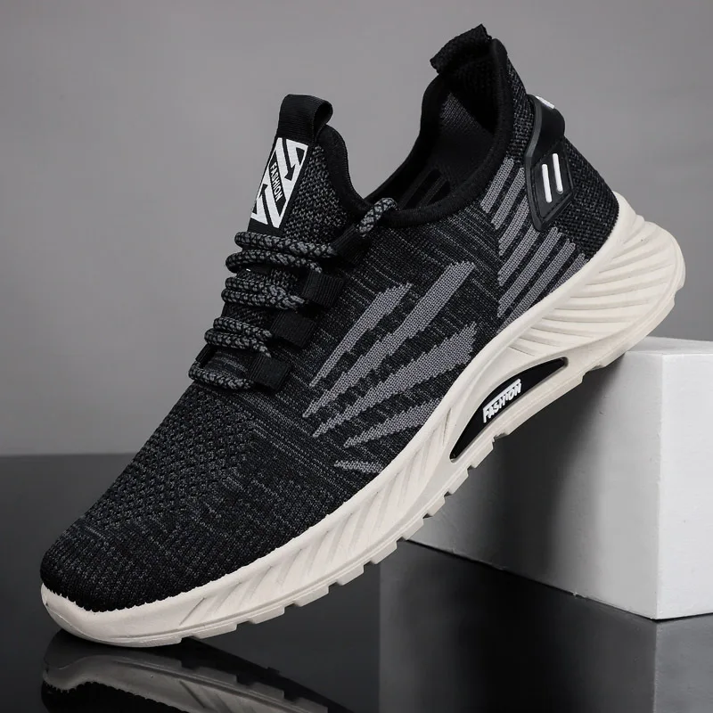 Мужские дышащие кроссовки удобная обувь для тренировок и бега прогулок вождения