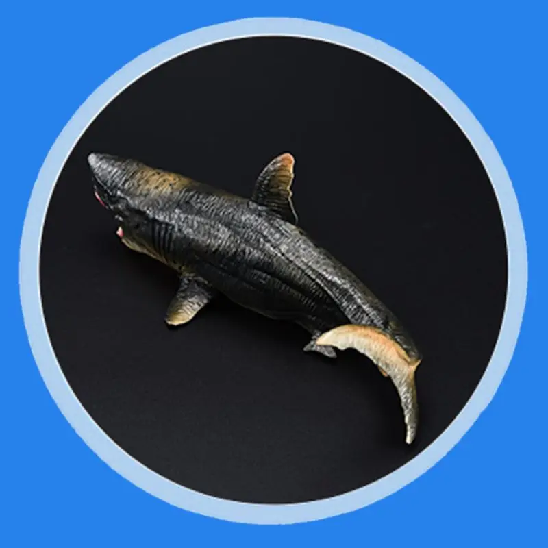 

Simulation Marine Animal Model Toys Ocean World Realistic Big Shark Ornament