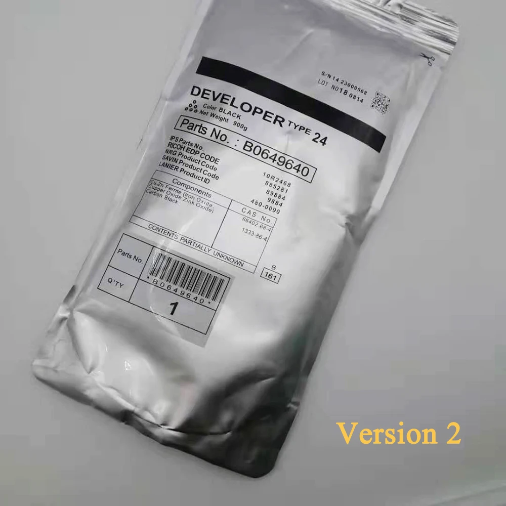 Einkshop Тип 24 Черный разработчиком для Ricoh 1060 2075 1075 2051 2060 MP 5500 6000 6001 6002 6500 7000 mp 7500 7502
