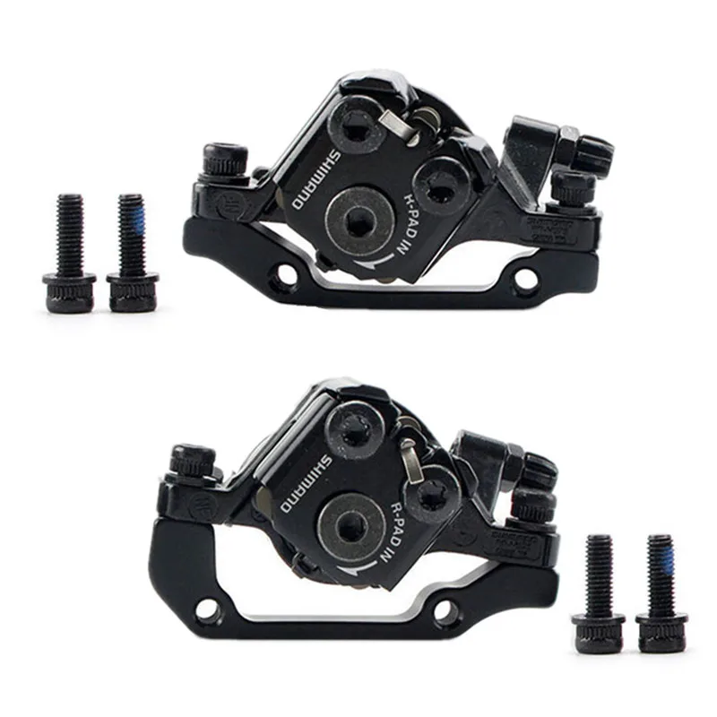 SHIMANO BR-M375 механические дисковые тормозные суппорты для Acera Alivio Deore с смоляные подушечки M375 суппорт w/n G3/HS1 ротор 160 мм