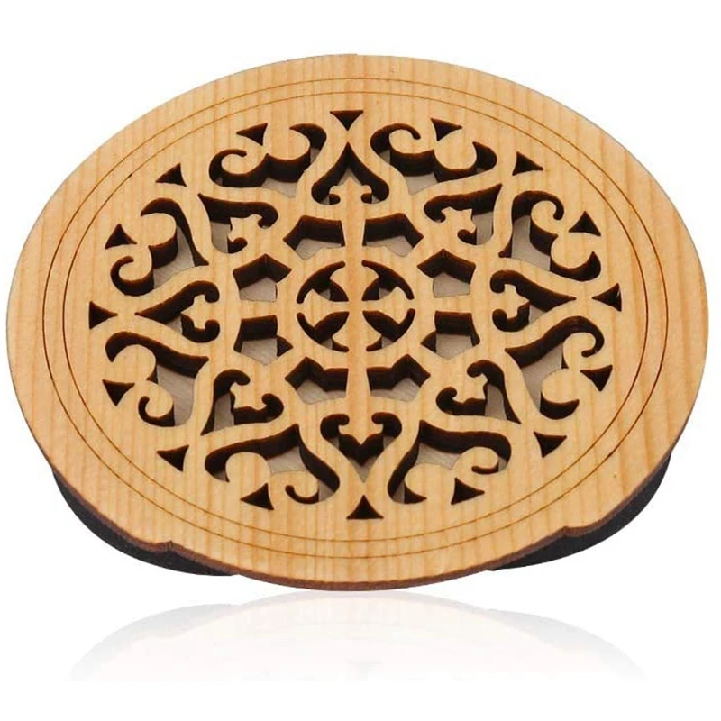 Гитара деревянная Soundhole звуковая Крышка блока отзывы буфера ель дерево для EQ