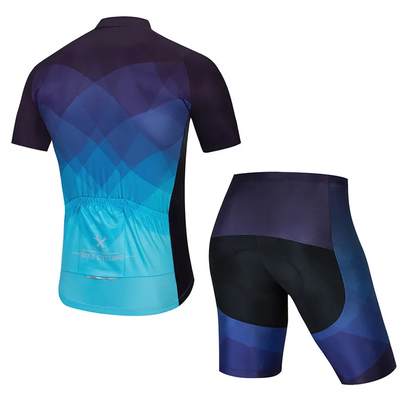 

Teleyi Short Men's Cycling Wear Bicycle Roupas Ropa Ciclismo Hombre Sets MTB Maillot Bicycle Summer Road Bike Triathlon Suits