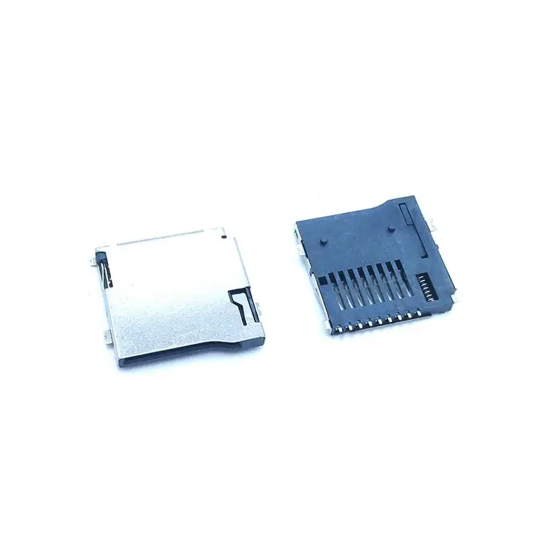 10 шт./лот 9pin Разъем для карты Micro SD размер 14*15 мм TF подходит телефона планшета
