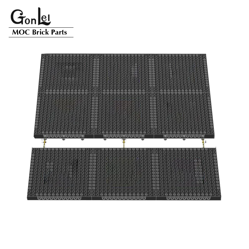 187 шт. MOC настенное крепление рамка с отверстиями набор деталей игрушки подходят