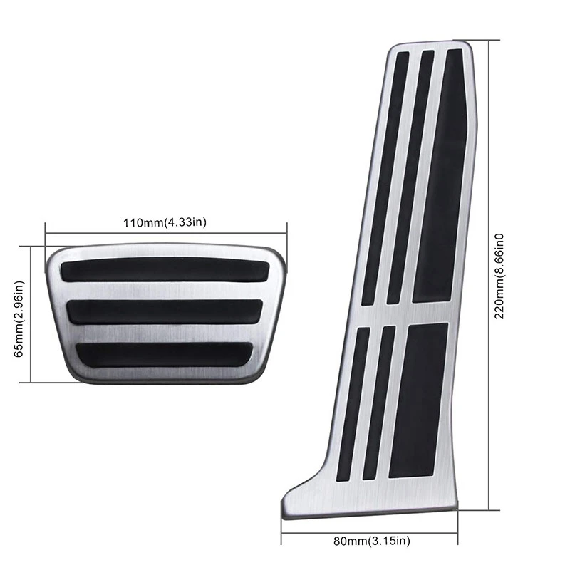 Чехол для педали газа тормоза Toyota Camry Avalon Lexus Es Ls Es300 Es350 Ls500 Аксессуары Стальная