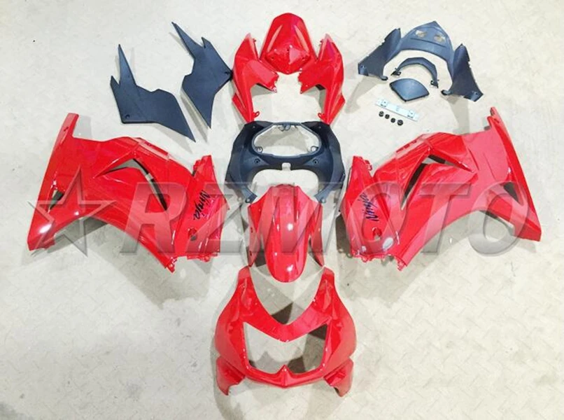 

Новый комплект обтекателей из АБС-пластика для Kawasaki Ninja 250 EX250 ZX250R 2008 2009 2010 2011 2012 08 09 10 11 12 13 14, крутой красный глянцевый