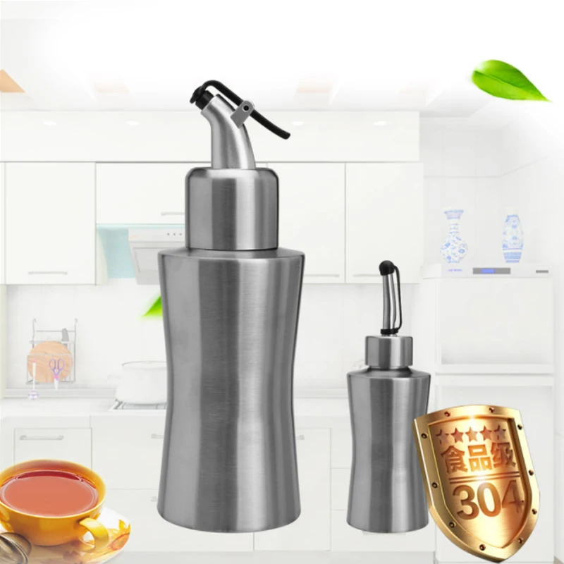 Практичная Герметичная Бутылка для масла из нержавеющей стали уксуса соевого