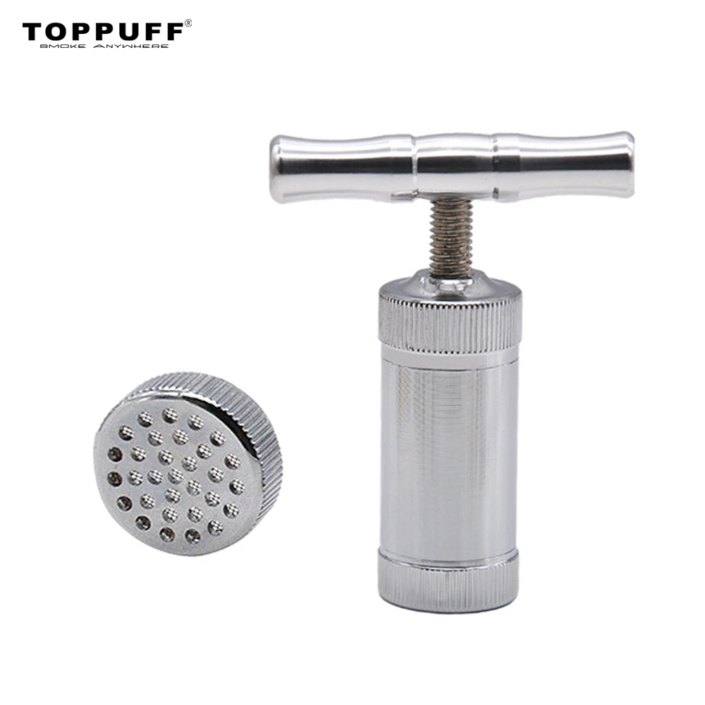 Металлический алюминиевый Пыльца Пресс er Com пресс или травы Точильщик табачный