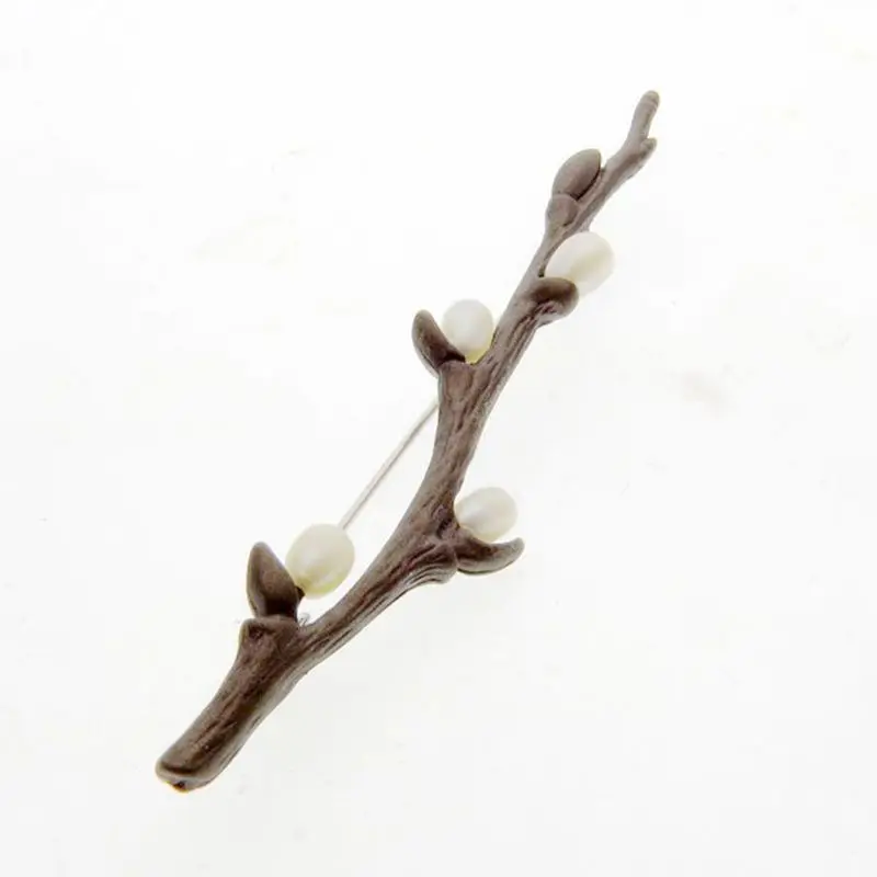 1 шт. брошь в стиле ретро с искусственным жемчугом|Броши| |